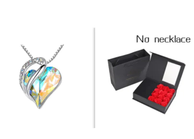 Heart-Shaped Pendant Necklace