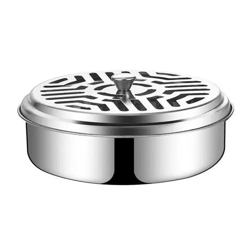 New Mosquito Coil Holder Mosquito Coil Box With Cover Mosquito Coil Tray Nail Tooth Mosquito Coil Holder Household Ash Tray