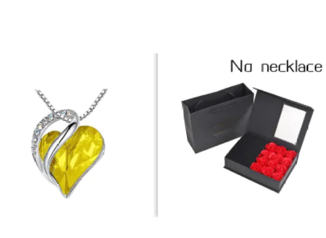 Heart-Shaped Pendant Necklace