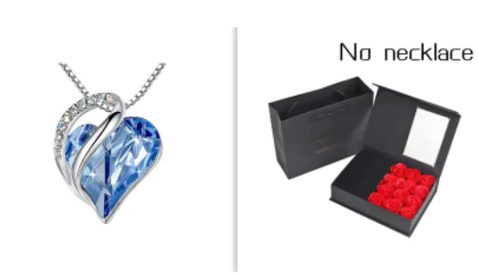 Heart-Shaped Pendant Necklace