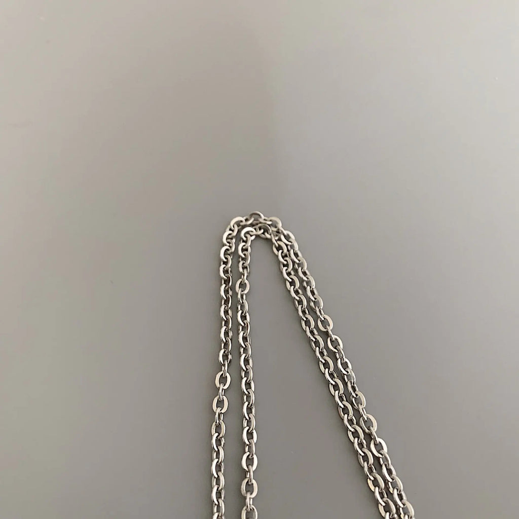 Titanium Steel Pendant Necklace Jewelry