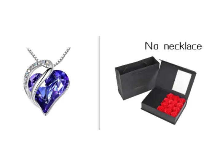 Heart-Shaped Pendant Necklace