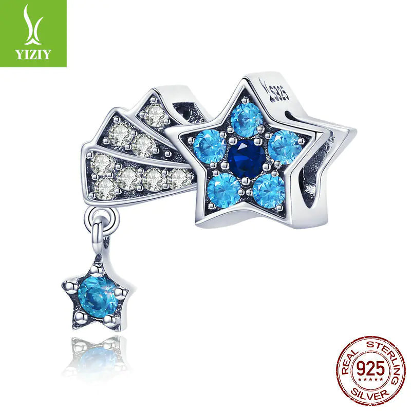 Original Design 925 Silver Bead Blue Evil Eye Bracelet