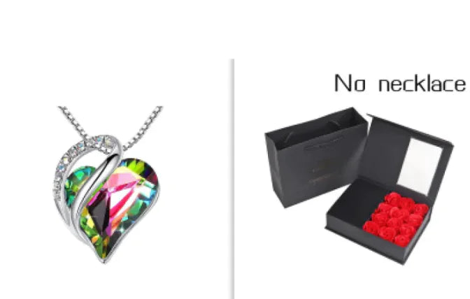 Heart-Shaped Pendant Necklace