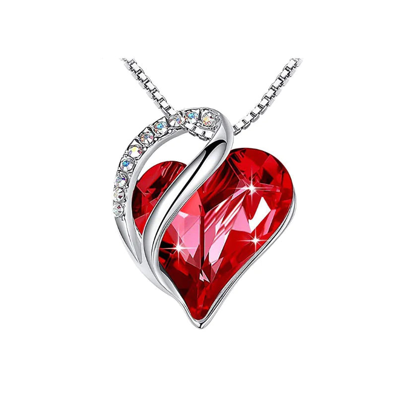 Heart-Shaped Pendant Necklace