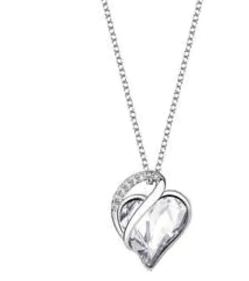 Heart-Shaped Pendant Necklace
