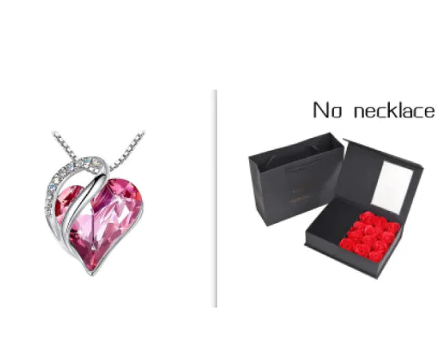Heart-Shaped Pendant Necklace