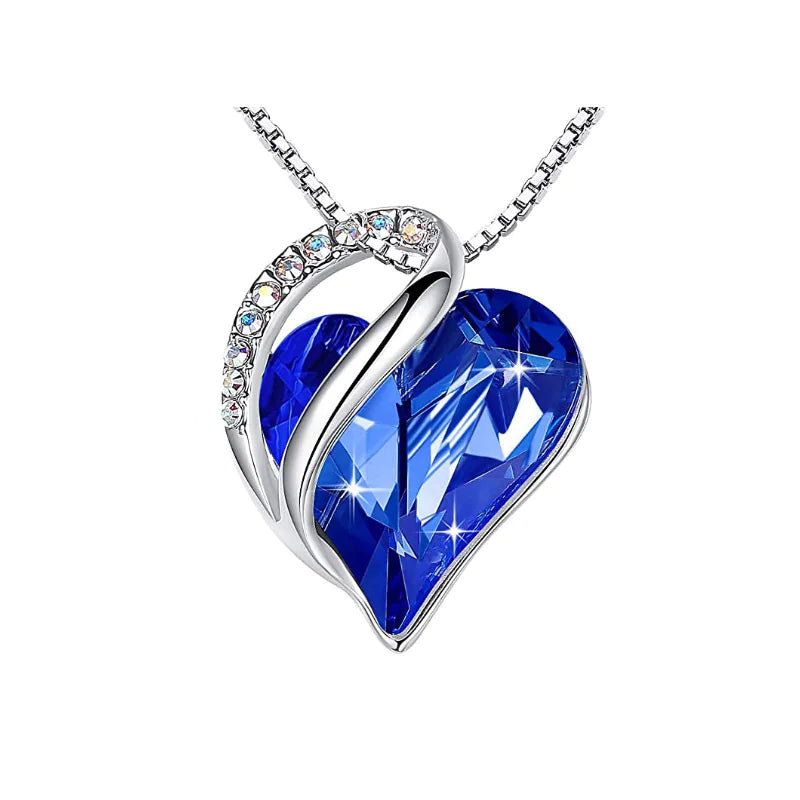 Heart-Shaped Pendant Necklace