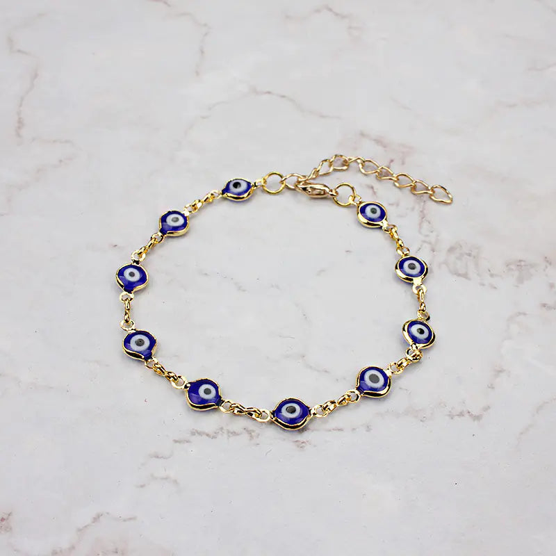 Evil Eye Bracelet for Women - Minimalist Design