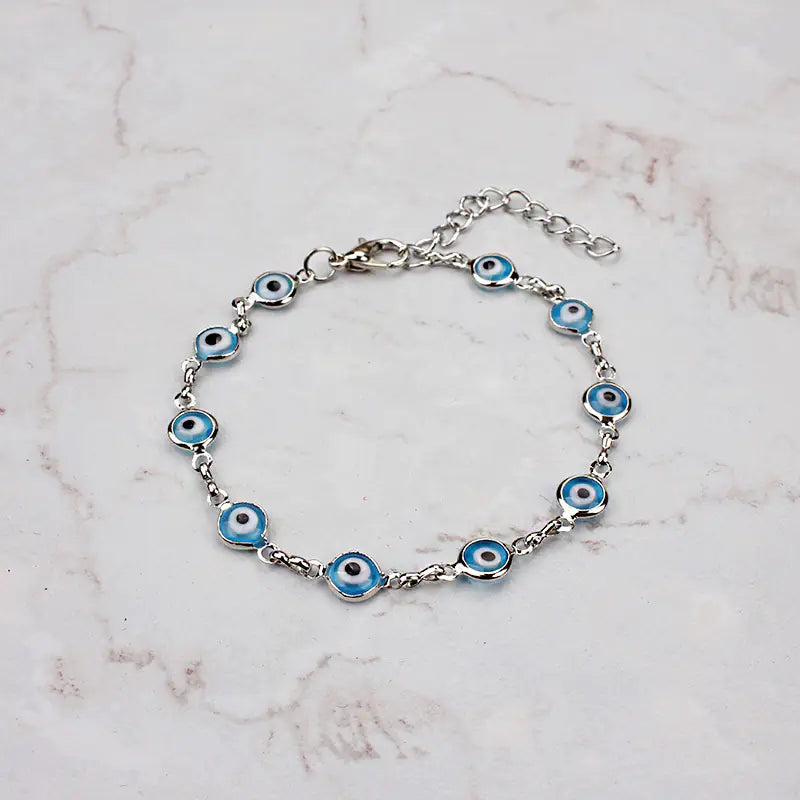 Evil Eye Bracelet for Women - Minimalist Design