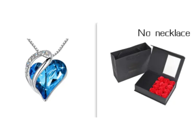 Heart-Shaped Pendant Necklace