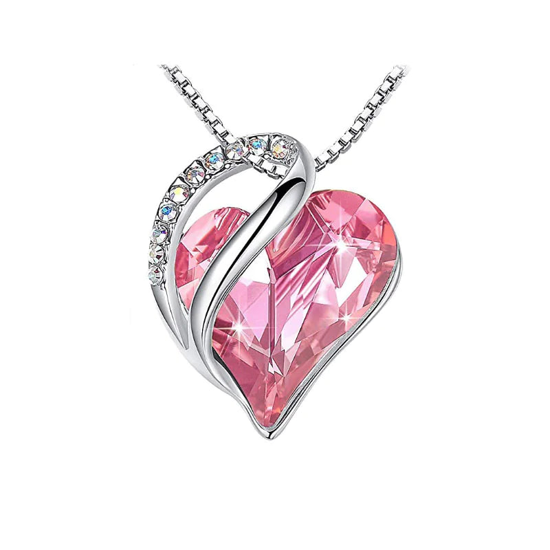 Heart-Shaped Pendant Necklace