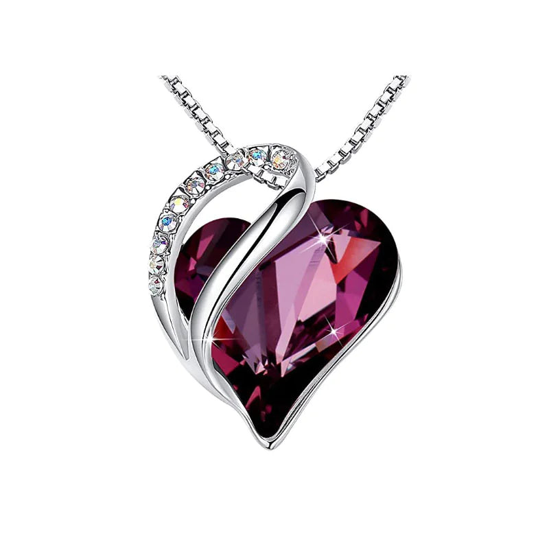 Heart-Shaped Pendant Necklace