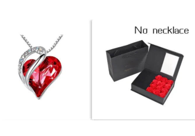 Heart-Shaped Pendant Necklace