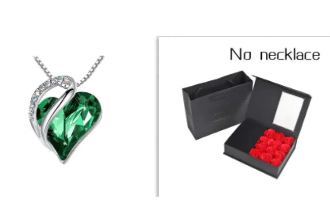 Heart-Shaped Pendant Necklace