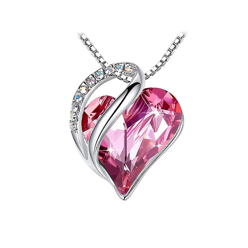 Heart-Shaped Pendant Necklace