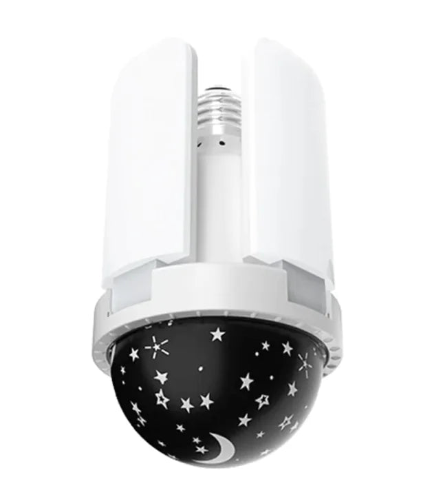 Smart LED Music Fan Projector Lamp