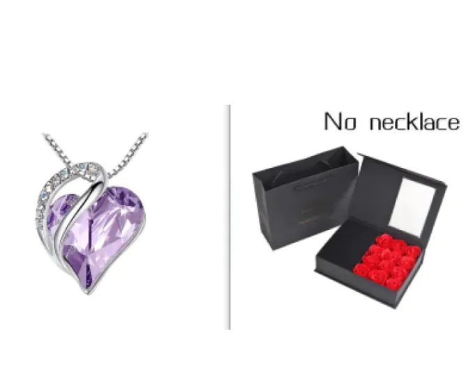 Heart-Shaped Pendant Necklace