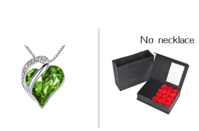 Heart-Shaped Pendant Necklace