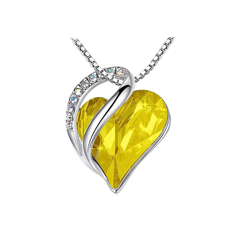 Heart-Shaped Pendant Necklace