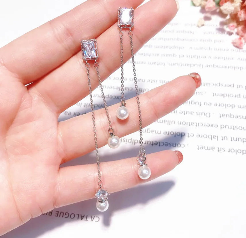 Crystal Earrings Jewelry Accessories